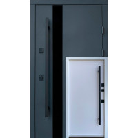 Елегант вулиця Qdoors Стріт  антрацит (ручка труба)