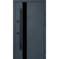 Елегант вулиця Qdoors Стріт  антрацит (ручка труба)