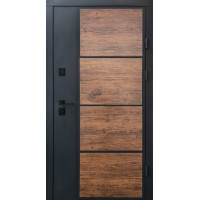 Бонд вулиця Qdoors декор темне дерево